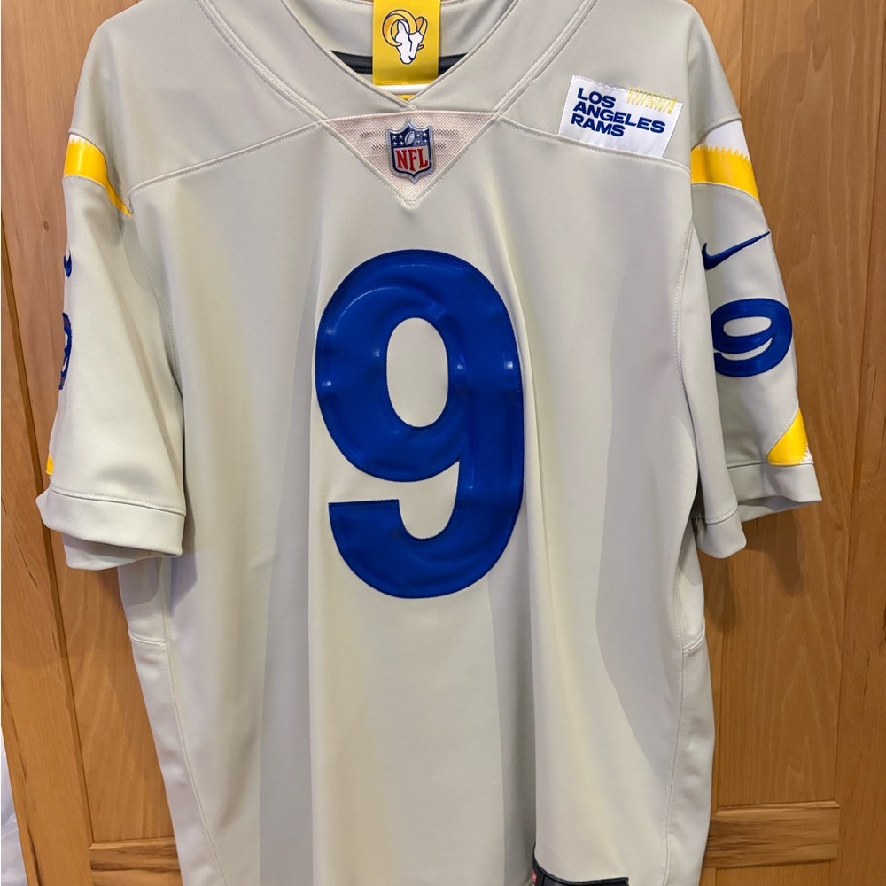 Nike Bone Stafford Rams NFL Jersey